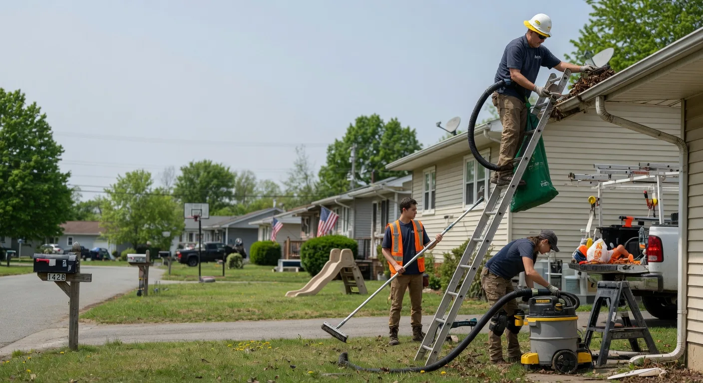 Gutter Installation in Venedocia, OH near me